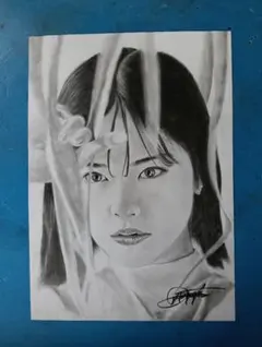 写実鉛筆画 中条あやみさん - メルカリ