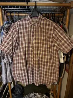 L.L.Bean 半袖シャツ チェック柄 Mサイズのサムネイル