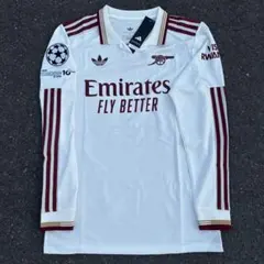 新品】アーセナル arsenal サード ユニフォーム 25-26 長袖 エゼ