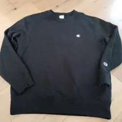 Champion ブラック トレーナー Lサイズ