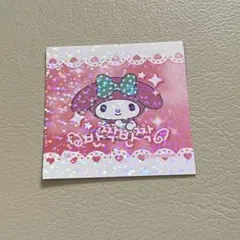 サンリオ 韓国 ホログラム プリクラ シール ステッカー マイメロ 2