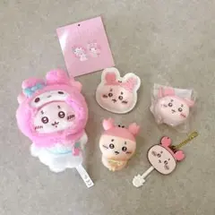 5点セット【サンリオちいかわ】古本屋 マイメロ マスコット／フィギュア