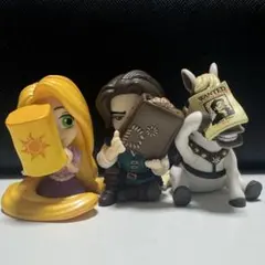 3個セット ラプンツェル ユージーン マキシマス マスコット