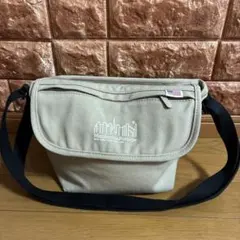 【美品】Manhattan Portage メッセンジャーバッグ ベージュのサムネイル