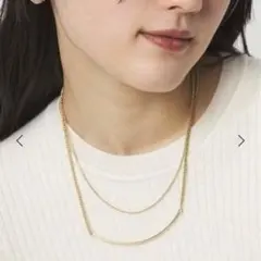 3wayネックレス ゴールド