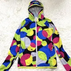 le coq sportif ルコック　ウインドブレーカー　指穴　マルチカラー