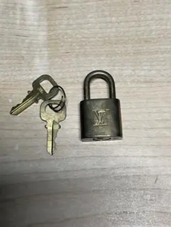 ルイヴィトン　南京錠　パドロック　カデナ　鍵2本　LOUIS VUITTON