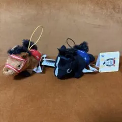 サラブレッドコレクション 寝そべりフィンガーパペット2点セット