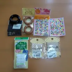 手芸用品 まとめ売り ゴムつなぎ トーションレース スナップボタン