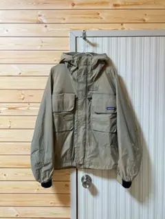 NPCA フィッシングジャケット　90s　グレー　SSTジャケット 90's PATAGONIA 「SST Deep Wading jacket」フィッシングジャケット