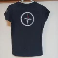 エンポリオアルマーニEA7 ブラック Tシャツ XS コンパスロゴ