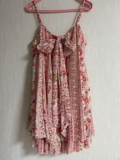 LIZLISAフラワープリント キャミワンピース