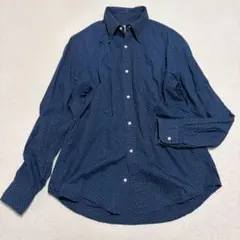 ユナイテッドアローズ◇メンズシャツ ワイシャツ ドット柄 ビジネスカジュアル M