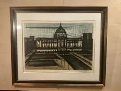 ビュッフェ　「アルバムサンフランシスコNo.３」　リトグラフ　直筆サイン有り ビュッフェ 「アルバムサンフランシスコNo.3」 リトグラフ 直筆サイン