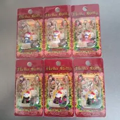 ハローキティ　ガラスの仮面　ふたりの王女編　ファスナーマスコット　6種類セット