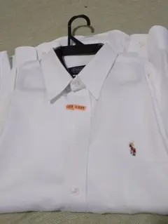 ポロ ラルフローレン Ralph Lauren ホワイトシャツ 100%コットン