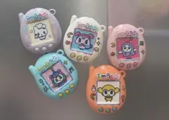 たまごっち　ビーズ　キーホルダー5個セット