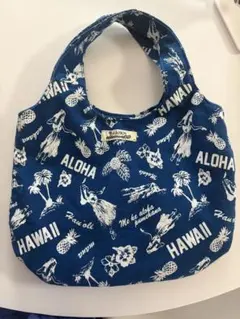 Hawaiian✨️ぷっくりサーフボードバッグチャーム付手染めミニトート