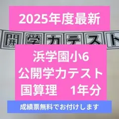 2026年最新】浜学園 小3 公開テストの人気アイテム - メルカリ