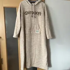 パーカーワンピース ロングワンピース