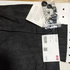 UNIQLO C タックストレートパンツ／デニム 73