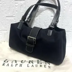 【希少　美品】LAUREN RALPH LAUREN ワンショルダーバッグ　黒