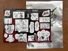 銀魂 特典 ステッカー 万事屋 折り目あり