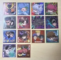 【18日削除】幽遊白書 ウエハース シール 14枚 まとめ売り