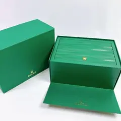空き箱【正規品】ロレックス 空箱 緑/グリーン メンズ/レディース 腕時計用 2025年最新】ロレックス空箱の人気アイテム - メルカリ