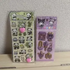 パンダとクロミのシールセット
