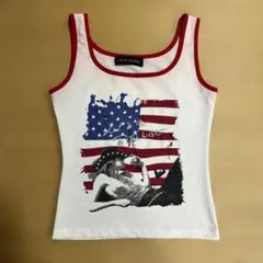 CECI McBEE アメリカ国旗 タンクトップ