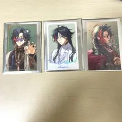 にじさんじ3SKM 魁星 2周年グッズランダムチェキ風カード3枚セット