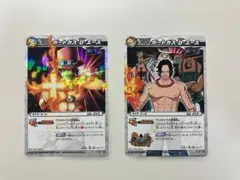 ミラクルバトルカードダス ミラバト ワンピース カード 白ひげ エース