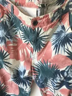 ZARA メンズショートパンツ ハーフパンツ 花柄