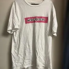 セガサターンロゴプリント Tシャツ ホワイト 2L
