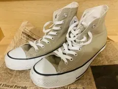converse all star コンバース ハイカット スニーカー ベージュ