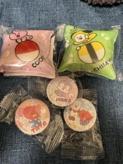 BT21 クッションチャーム キーホルダー くら寿司