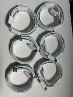 ホワイトUSB-C充電ケーブル 6本セット 新品未使用