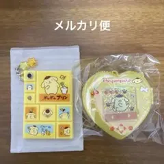 サンリオ タイルシール風ミニミラー シークレットミニゲーム機風チャーム プリン