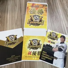 【新品　未使用】阪神タイガース 2025年セントラルリーグ優勝記念ファイル　紙製