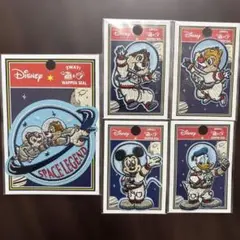 新品未使用ディズニー 宇宙テーマ ワッペン 5枚セット