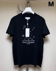 新品 S マルジェラ 24aw エンブロイダリーロゴTシャツ ベ濃 17753 