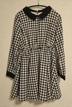 ローリーズファーム 千鳥格子 ワンピース