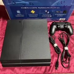 PS4 本体 純正コントローラー 箱あり CUH-1200A 500GB BK