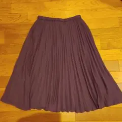 プリーツスカート ロングスカート