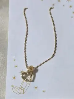 ハート型　ネックレス