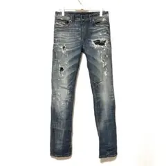 【DIESEL D.N.A.】ダメージ加工 スキニーデニム ストレッチ 28