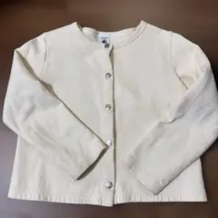 プチバトー コットンカーディガン