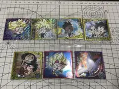 ドラゴンボール 超戦士シールウエハース超 超絶感謝の十周年　7点セット