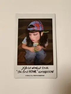 XG exhibition チェキ　HARVEY